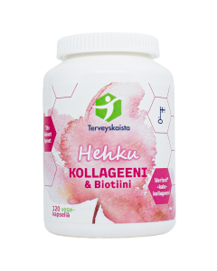 Terveyskaista Hehku Kollageeni&Biotiini 120 kaps