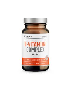 Iconfit B-vitamiini complex (B1 - B12), 90 kpl