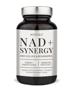 Nordbo NAD+ Synergy 40 kaps