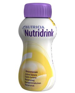 Nutridrink 4X200 ml neste t&auml;ydennysravintovalmiste banaani
