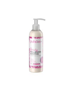 Puhdas+ kollageeni & biotiini hoitoaine 240 ml