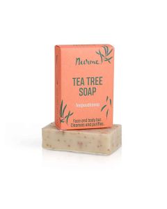 Nurme Tea Tree teepuupalasaippua ep&auml;puhtaalle iholle 100 g