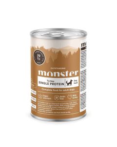 Monster Dog Adult Single Turkey 400g