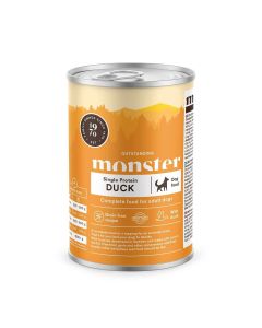 Monster Dog Adult Single Duck 400g