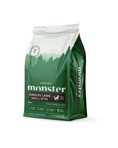 Monster Dog Grain Free Singles Lamb Small Bites 2 kg