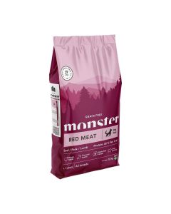 Monster Dog Grain Free Adult Red Meat 12 kg