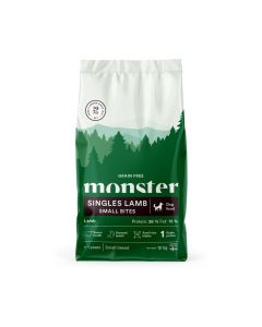 Monster Dog Grain Free Singles Lamb Small Bites 12 kg