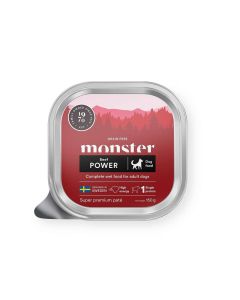 Monster Dog Power Beef Paté 150 g