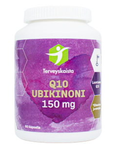 Terveyskaista Ubikinoni 150 mg kaps 60 kaps