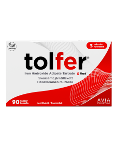 Tolfer rautavalmiste 30 mg 90 kaps