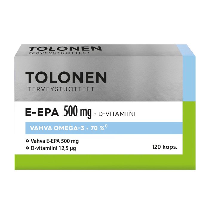 Tolonen E-Epa 500 mg 120 kaps-13 Tolonen E-Epa 500 mg 120 kaps-13