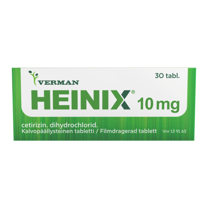 HEINIX 10 mg 10 fol tabletti, kalvopäällysteinen-13