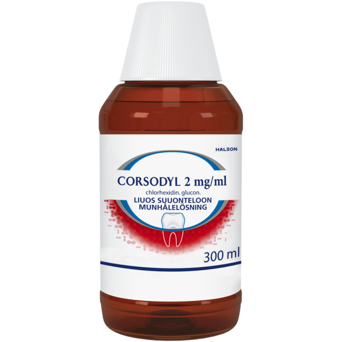 CORSODYL 2 mg/ml 300 ml liuos suuonteloon-13