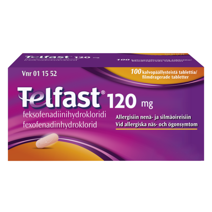 TELFAST 120 mg 100 fol tabletti, kalvopäällysteinen-13