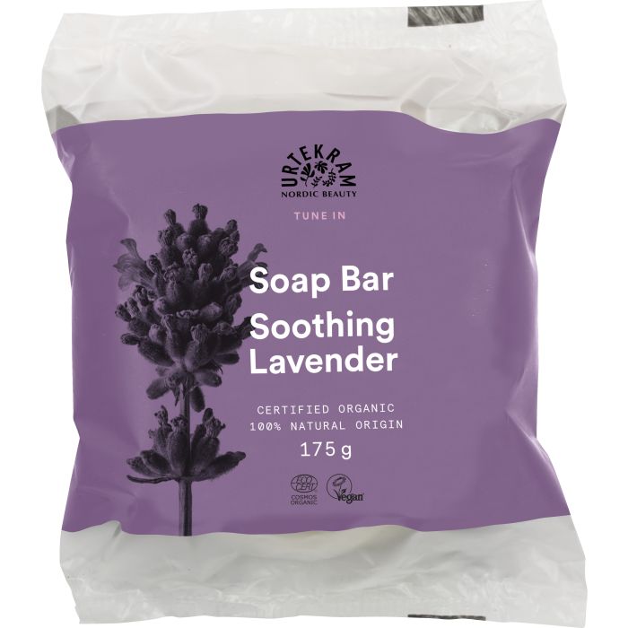 Urtekram luomu Soothing Lavender palasaippua 175g-13