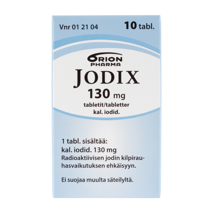 JODIX 130 mg 10 kpl tabletti-13