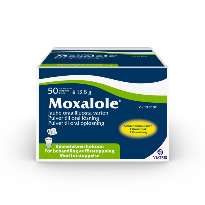 MOXALOLE 50 kpl jauhe oraaliliuosta varten-13
