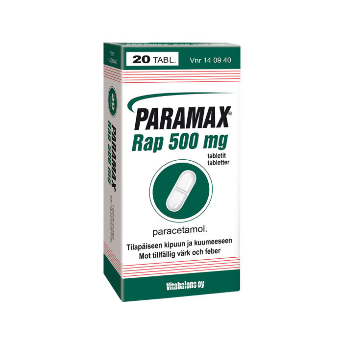 PARAMAX RAP 500 mg 20 fol tabletti-13