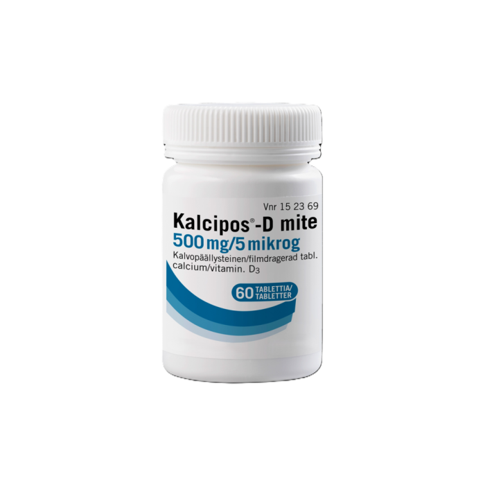 KALCIPOS-D MITE 500 mg/5 mikrog 60 kpl tabletti, kalvopäällysteinen-13