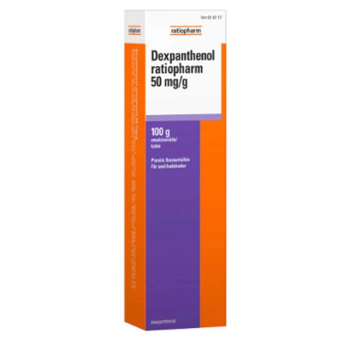 DEXPANTHENOL RATIOPHARM 50 mg/g 100 g emulsiovoide-13