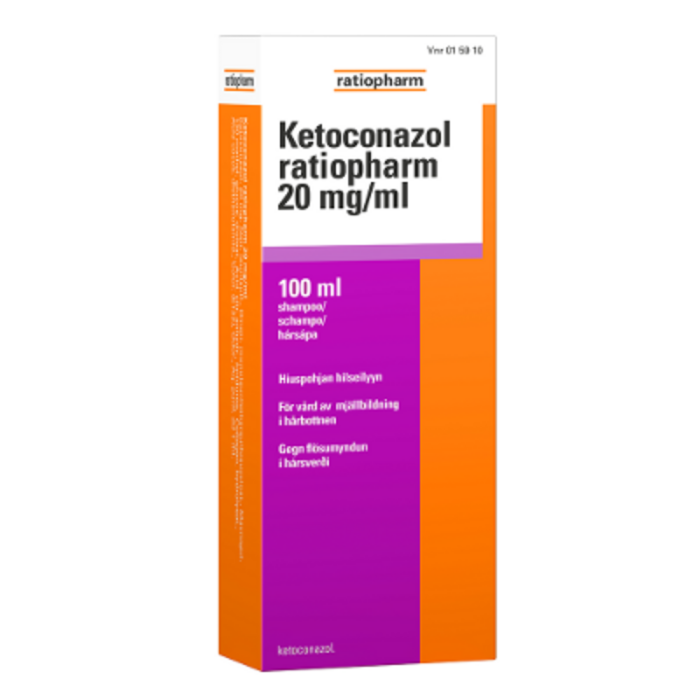 KETOCONAZOL RATIOPHARM 20 mg/ml 100 ml shampoo-13
