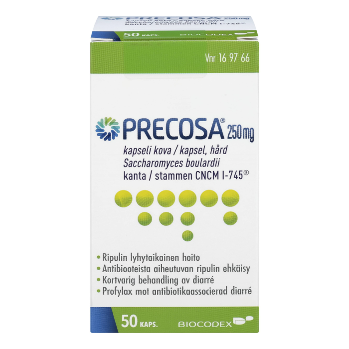 PRECOSA 250 mg 50 kpl kapseli, kova-13