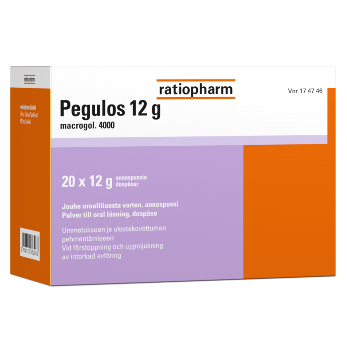 PEGULOS 12 g 20 x 12 g jauhe oraaliliuosta varten, annospussi-13