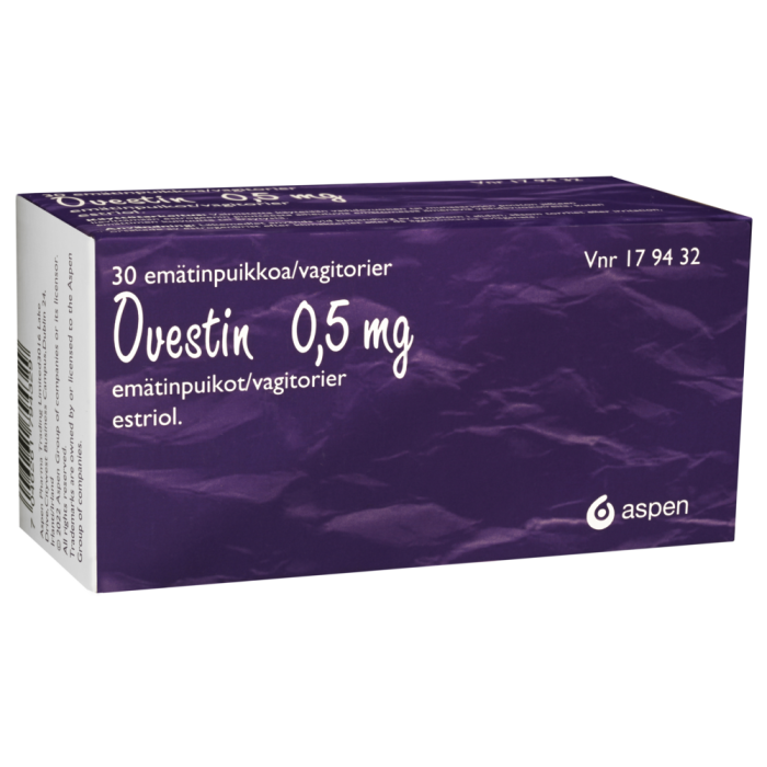 OVESTIN 0,5 mg 30 fol emätinpuikko-13