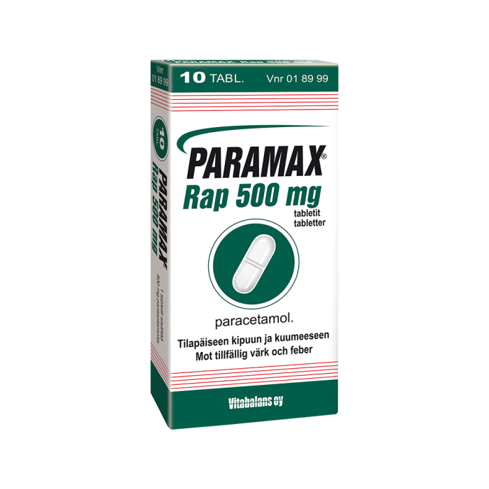 PARAMAX RAP 500 mg 10 fol tabletti-13