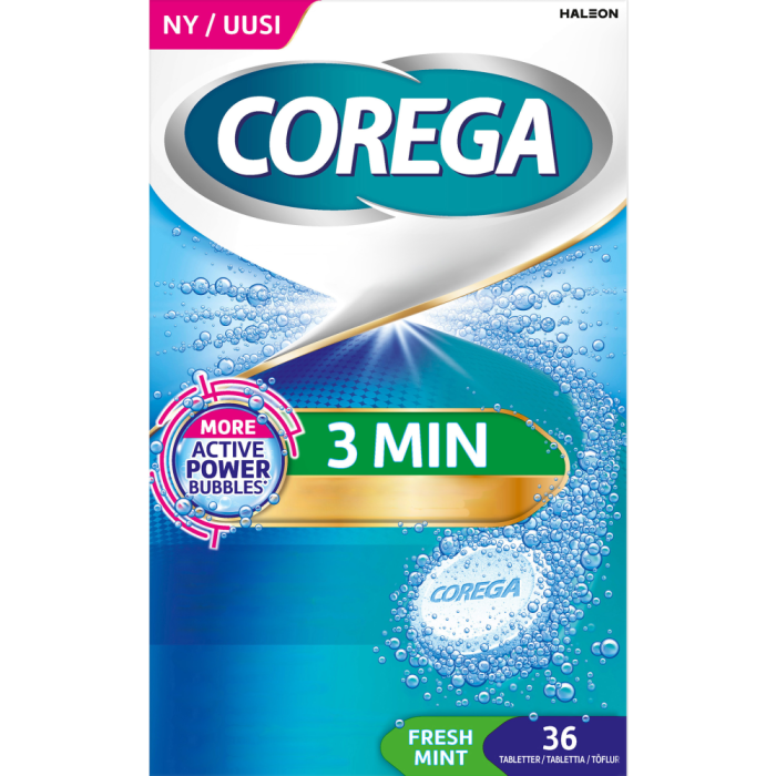 Corega 3Min tabs 36 kpl-13