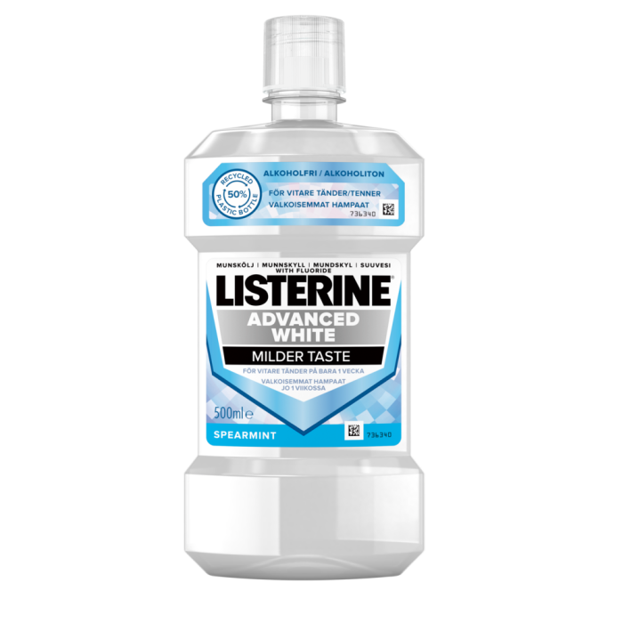 Listerine Advanced White 500 ml Milder Taste Suuvesi-13