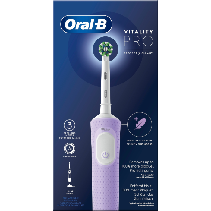 Oral-B Vitality Pro sähköhammasharja 1 kpl lila-13