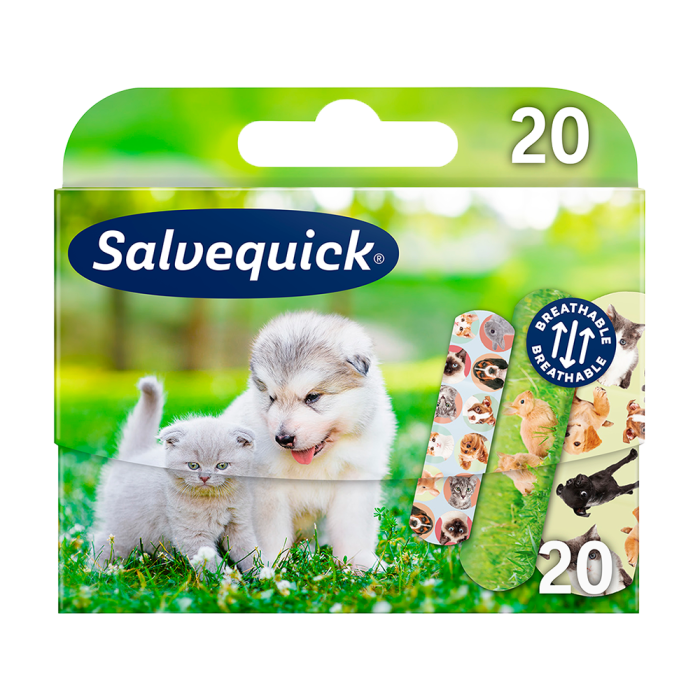 Salvequick Animal Planet lasten laastari 20 kpl-13