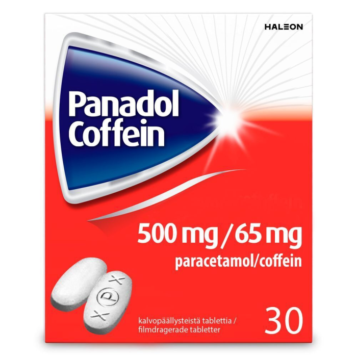 PANADOL COFFEIN 500/65 mg 30 fol tabletti, kalvopäällysteinen-13