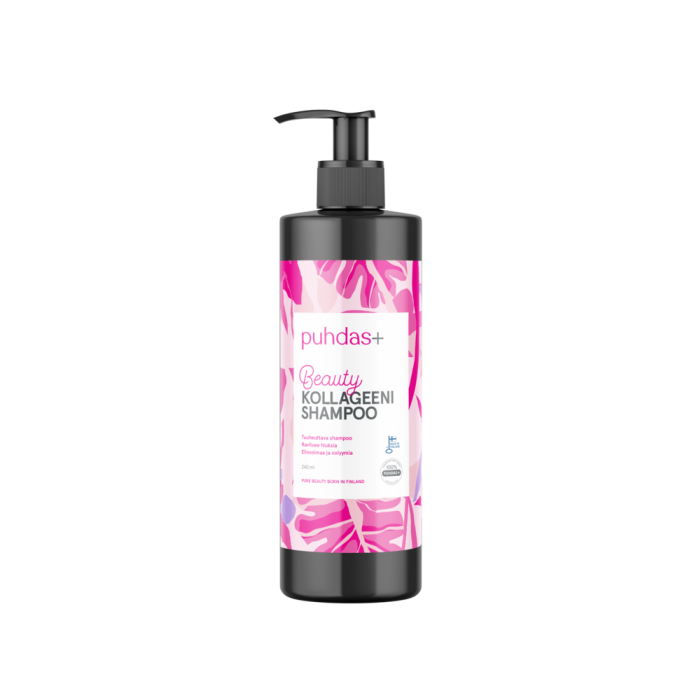 Puhdas+ kollageeni & biotiini Shampoo 240 ml-13