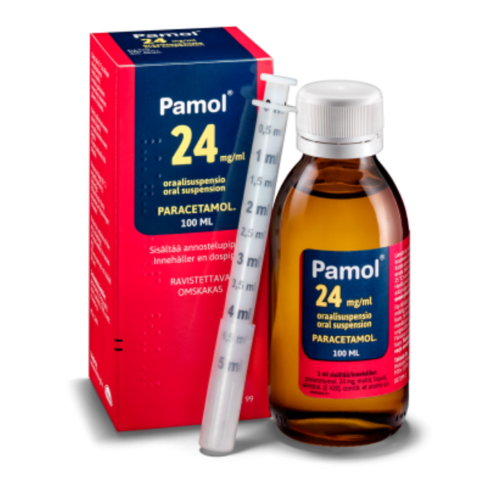 PAMOL 24 mg/ml 100 ml oraalisuspensio-13
