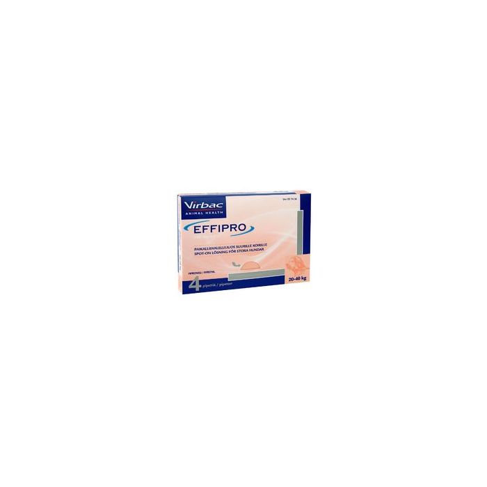 EFFIPRO 100 mg/ml 4 x 2.68 ml paikallisvaleluliuos Pipetti-13