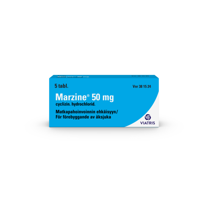 MARZINE 50 mg 5 fol tabletti-13 MARZINE 50 mg 5 fol tabletti-13