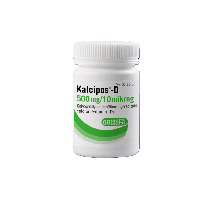 KALCIPOS-D 500 mg/10 mikrog 60 kpl tabletti, kalvopäällysteinen-13
