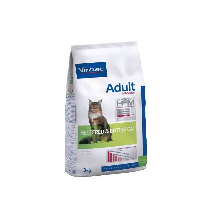 Virbac Cat Adult with Salmon Neutered & Entire kissanruoka 3 kg-13