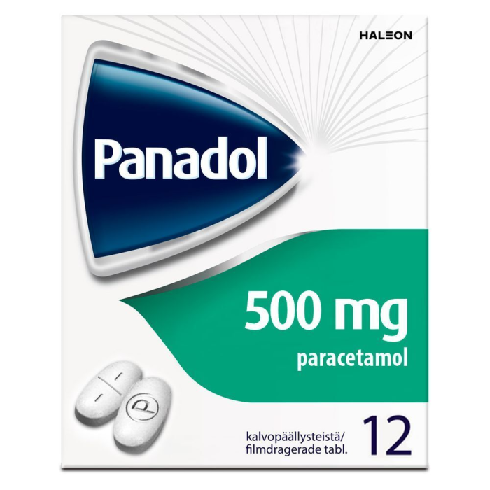 PANADOL 500 mg 12 fol tabletti, kalvopäällysteinen-13