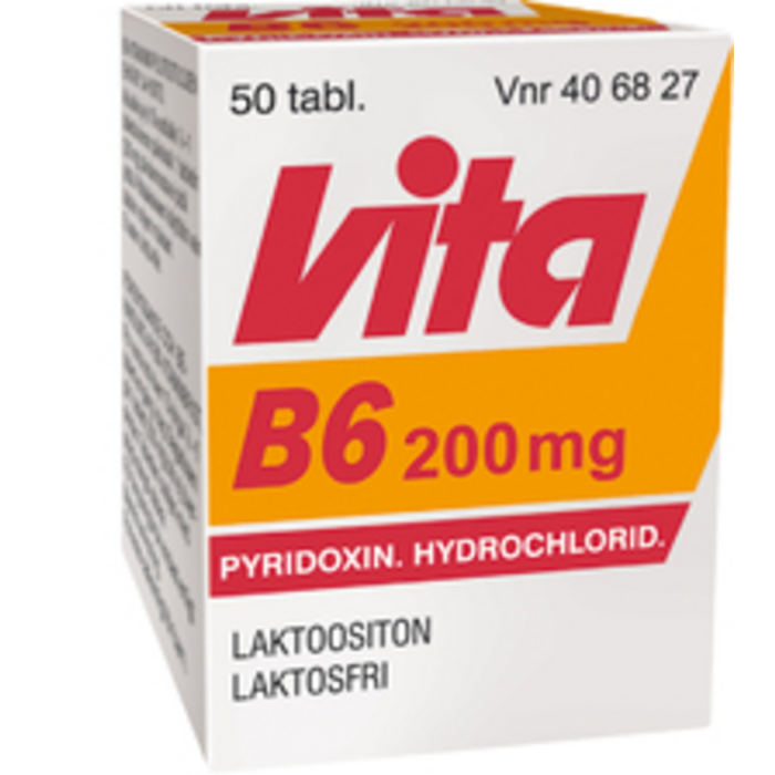 VITA-B6 200 mg 50 kpl tabletti-13