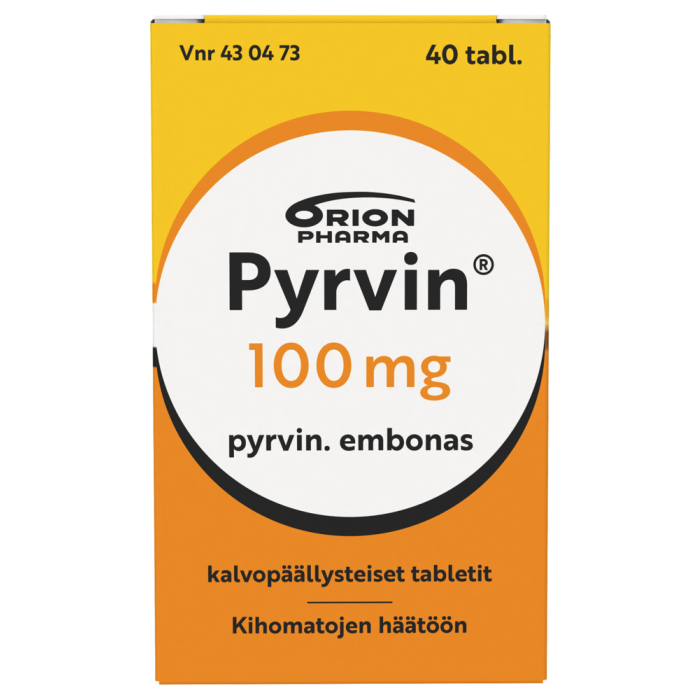 PYRVIN 100 mg 40 kpl tabletti, kalvopäällysteinen-13