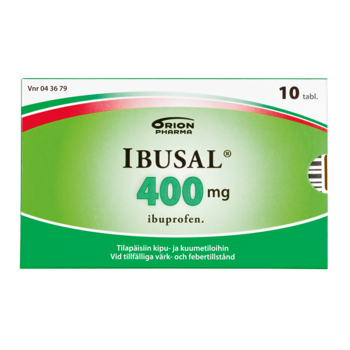 IBUSAL 400 mg 10 fol tabletti, kalvopäällysteinen-13