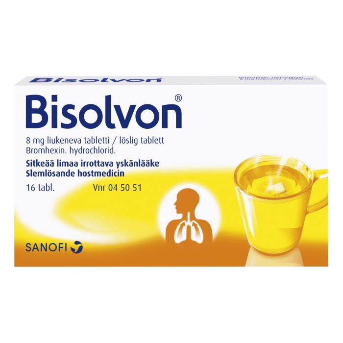 BISOLVON 8 mg 16 fol liukeneva tabletti-13