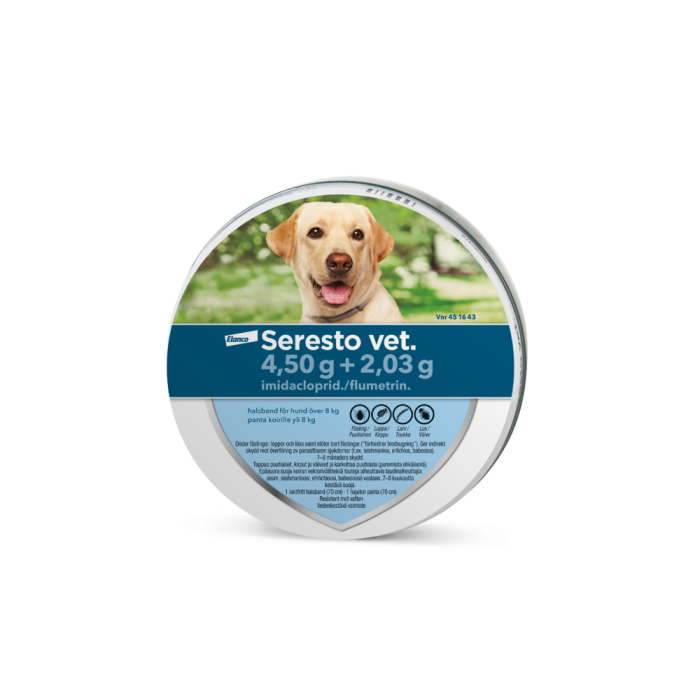 SERESTO VET. 4.5 g + 2.03 g 1 pss panta-13