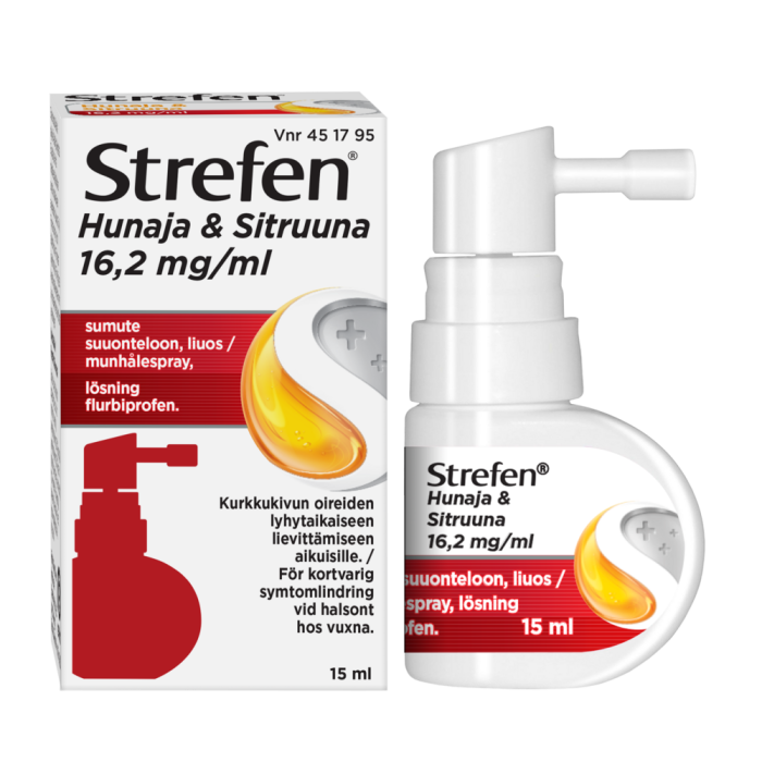 STREFEN HUNAJA & SITRUUNA 16,2 mg/ml 15 ml sumute suuonteloon, liuos-13