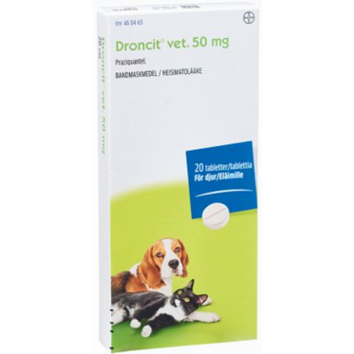 DRONCIT VET 50 mg 20 fol tabletti-13