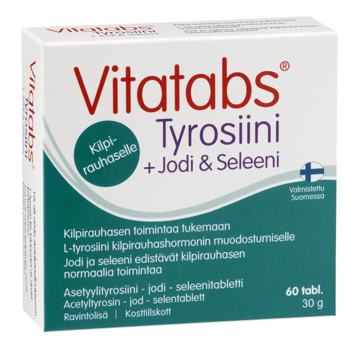 Vitatabs Tyrosiini + Jodi & Seleeni 60 tabl-13