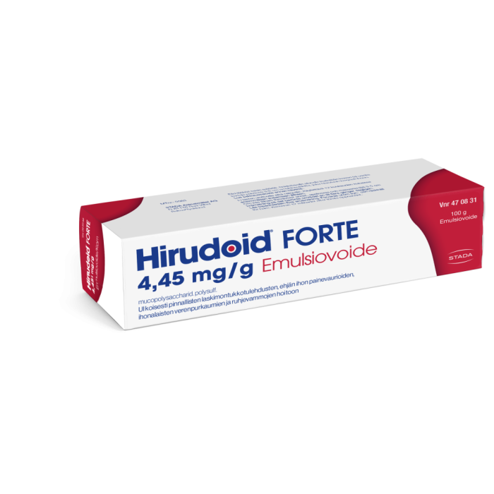 HIRUDOID FORTE 4,45 mg/g 100 g emulsiovoide-13
